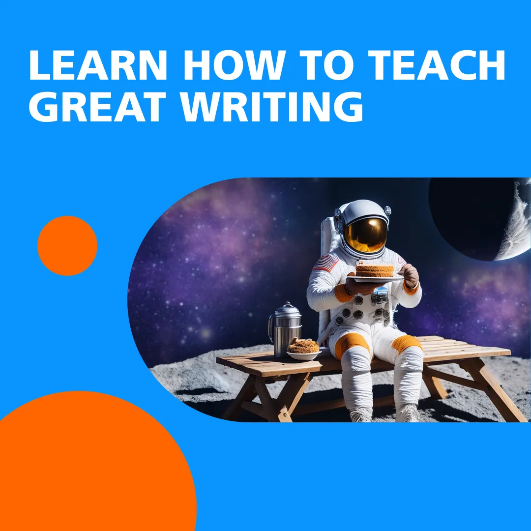 Writer's Toolbox 1-Day Teacher Writing Workshop Square Graphic