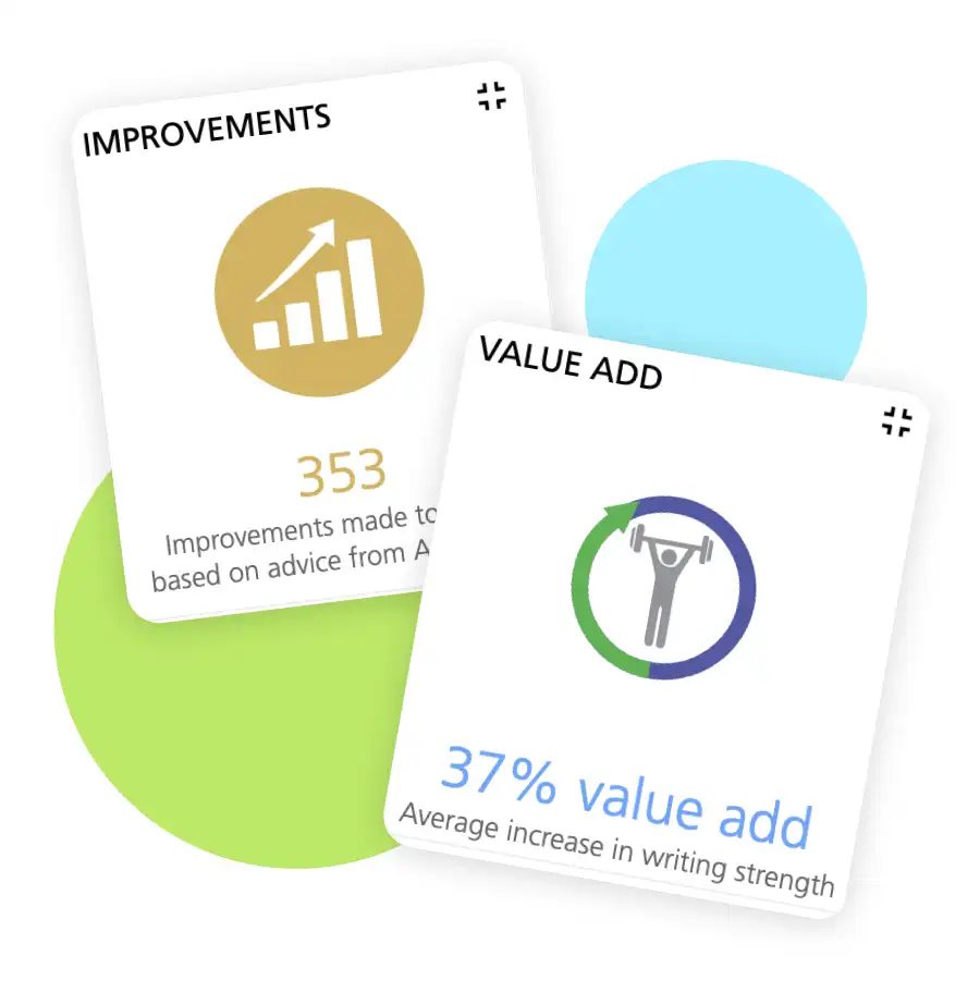 Value add and Improvement performance feedback