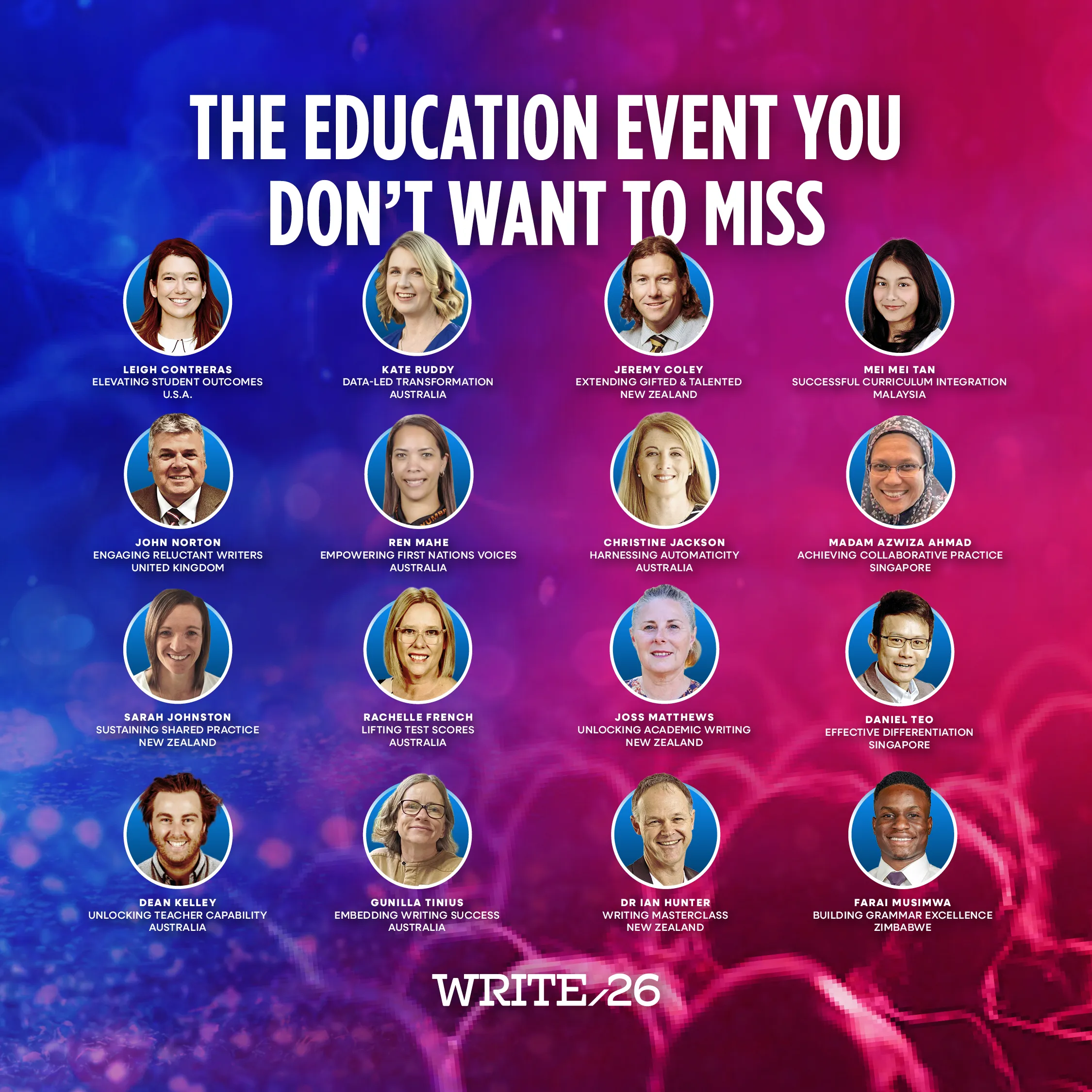 WRITE! 26 Global Conference