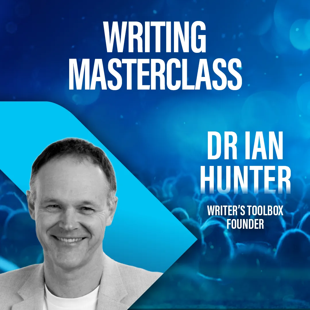 Dr Ian Hunter WRITE! 26 Keynote Programme Image